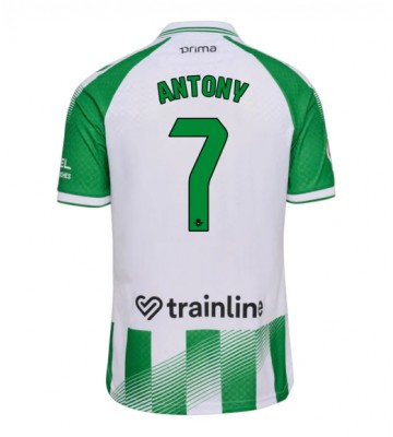 Real Betis Antony #7 Hjemmebanetrøje 2026-27 Kortærmet